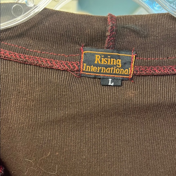 Rising International Multicolor Patchwork Jacket - Picture 7 of 8